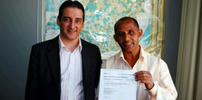 Deputado Federal, João Magalhães, e o Vereador Nelci Alves Gomes “Teté”